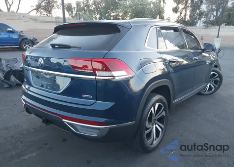 2020 Volkswagen Atlas Cross Sport 3.6L V6 Sel Premium from USA, damaged, VIN 1V2NE2CA9LC211710
